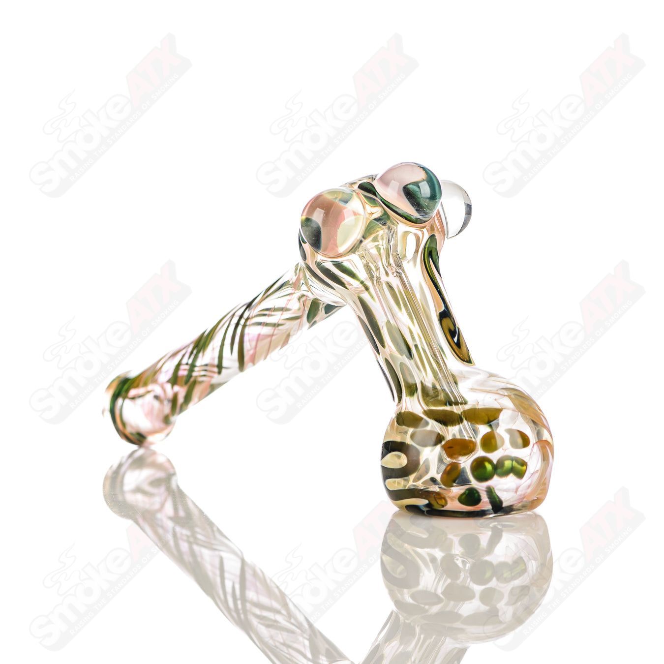 I/O Hand Bubbler Pacer Glass - Smoke ATX