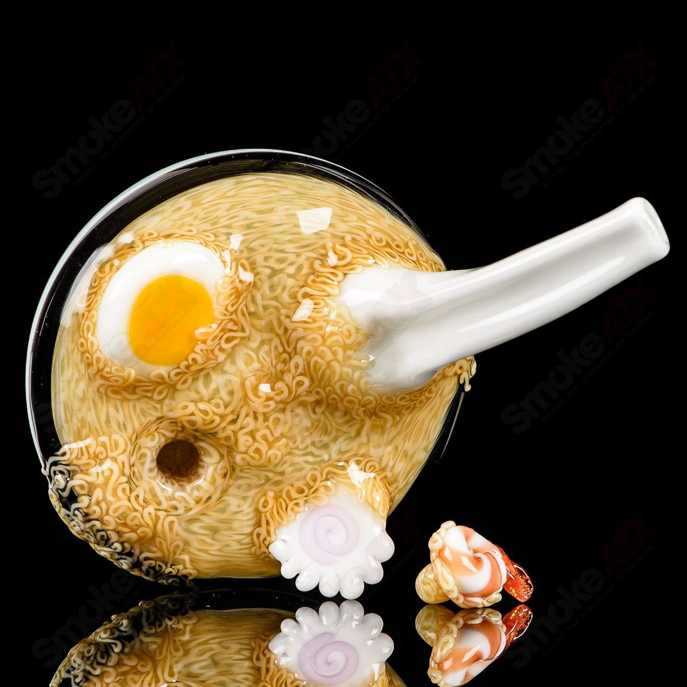 #1 Ramen Rig Dojo Glass - Smoke ATX