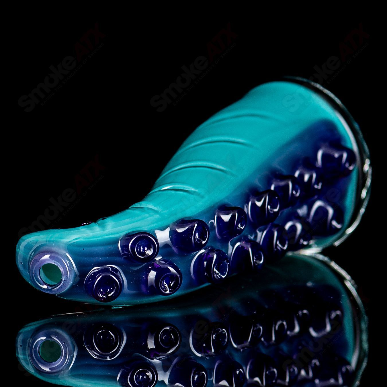 Tentacle Puffco Dry Top Burtoni Glass #4 - Smoke ATX 