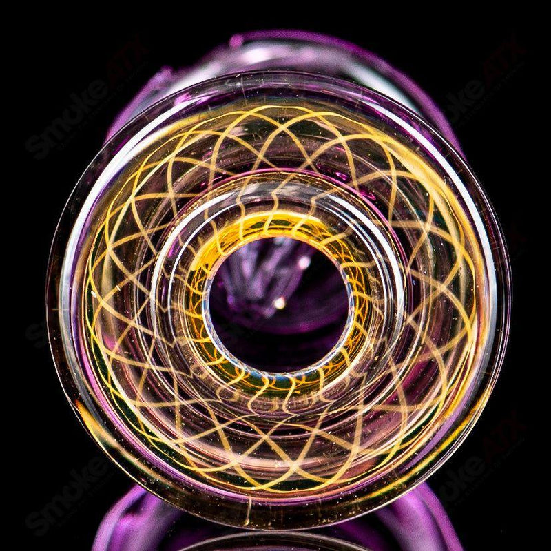Gold Amethyst Puffco Pivot Mouthpiece by Gatez Glass - Smoke ATX 
