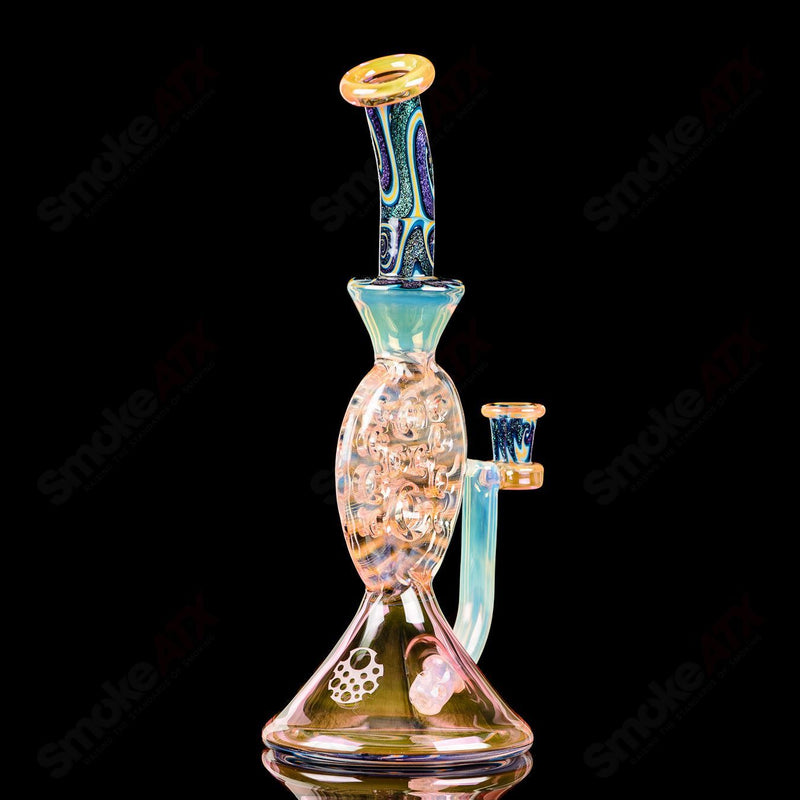 1 of 1 Fume Swiss Oiler Rig Collab W/ Ease Glass - Smoke ATX