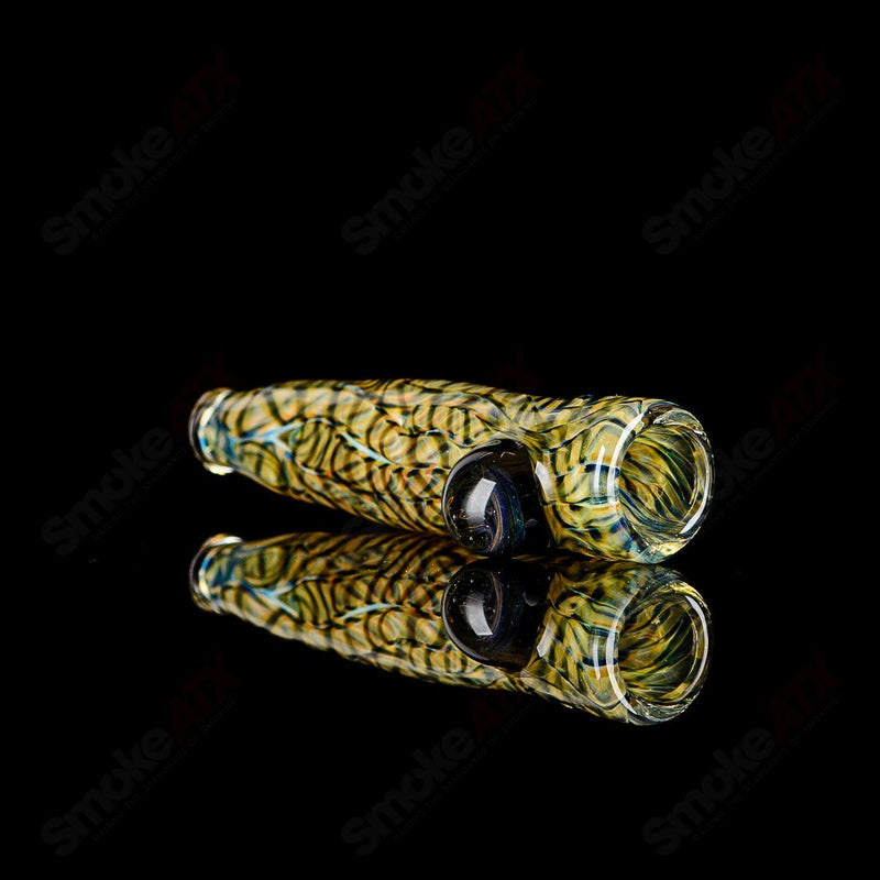 #6 I/O Worked Chillum Signed - JMK Glass