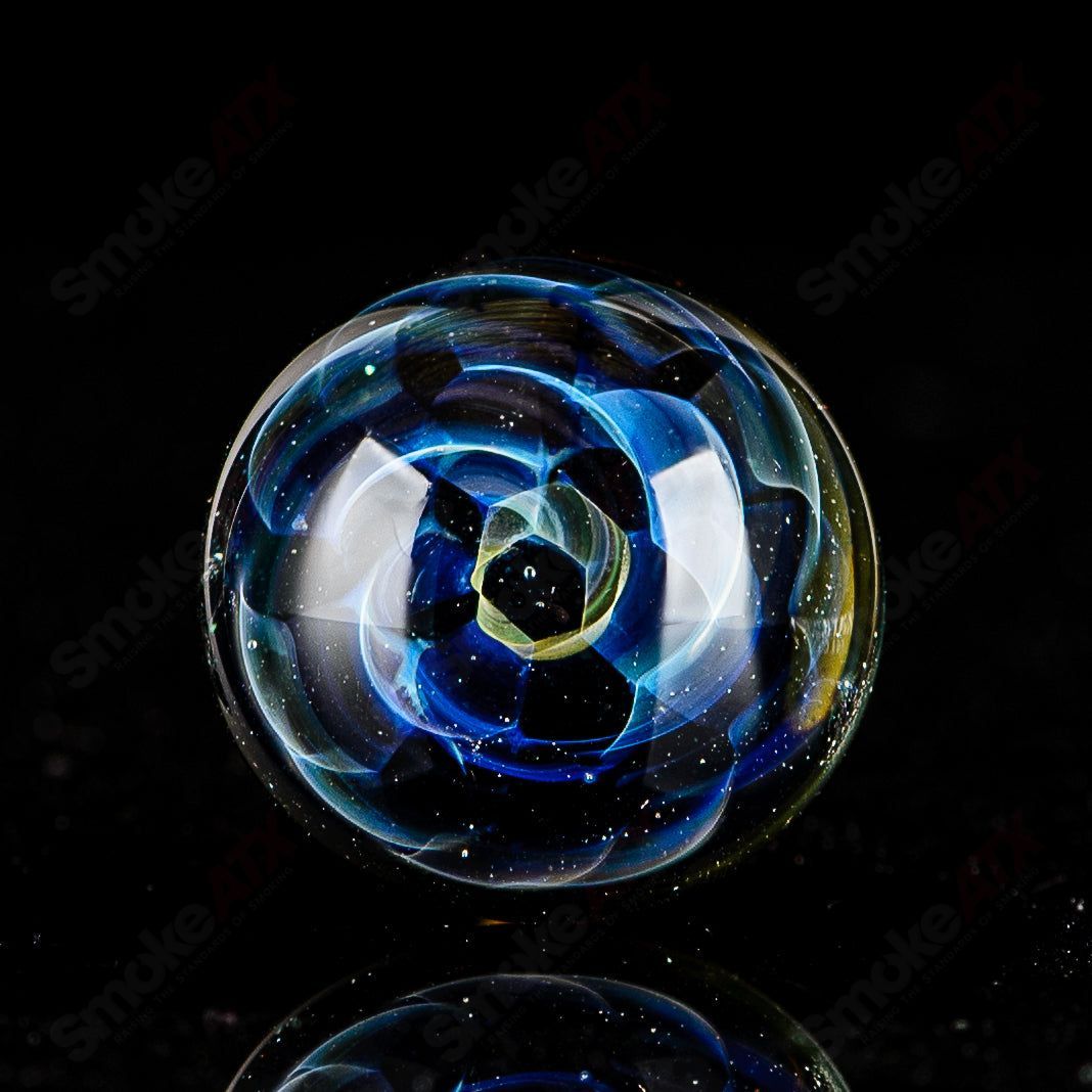 Galactic Spike Topper Indo Glass - Smoke ATX