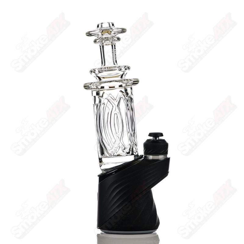 Clear Columnar Peak Pro Top Avant Garde Glass - Smoke ATX