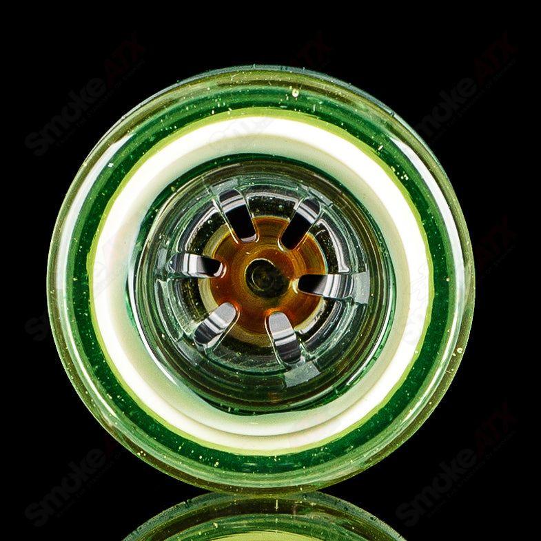 #5 19mm UV Color Elements Multi Hole Bowl Mobius - Smoke ATX