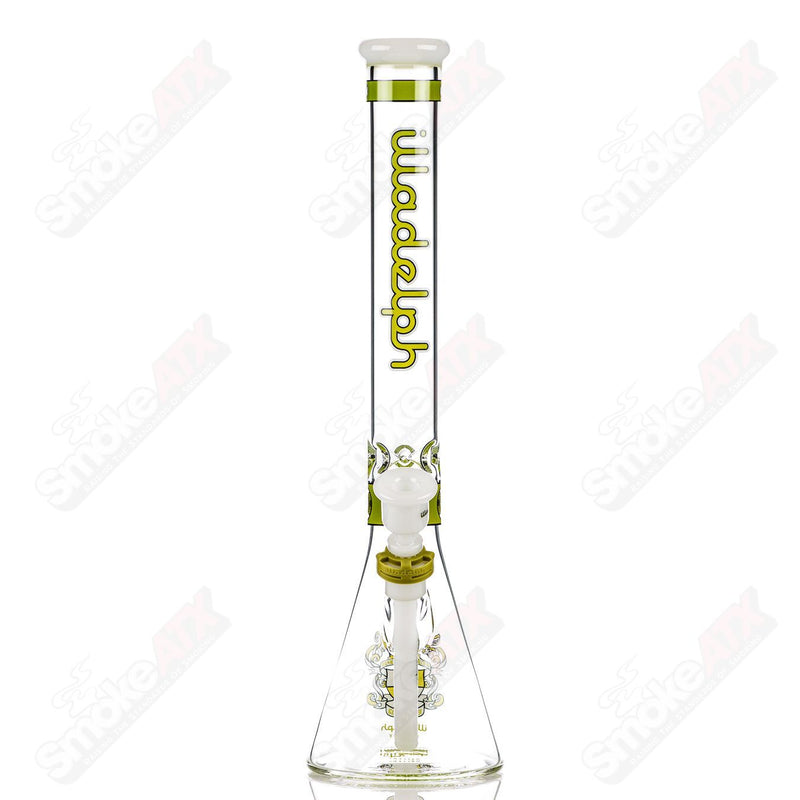 19" (Lime) Signature Series Medium Beaker Illadelph - Smoke ATX