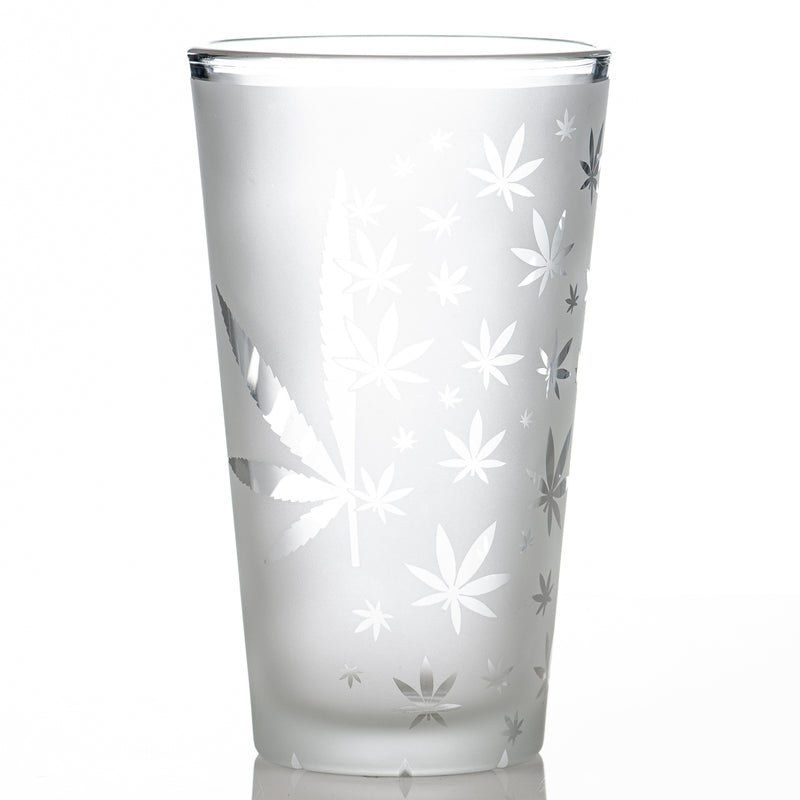 #1 Worked Pint Glass Fatal Facets