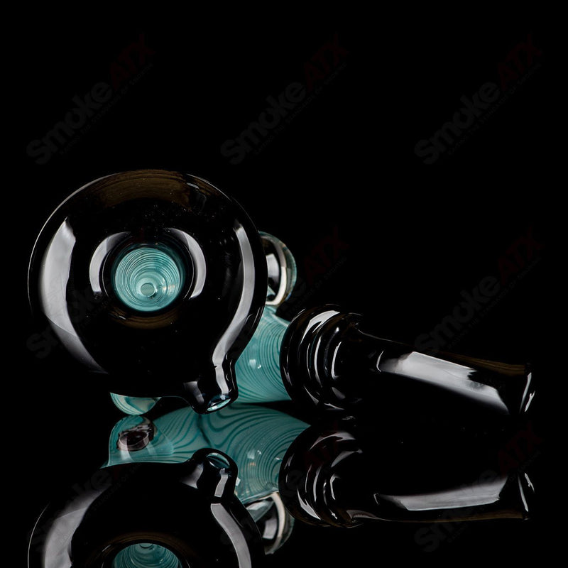 Stealie Milli Sherlock (White/Aqua Linework with Black Accents) JMass - Smoke ATX