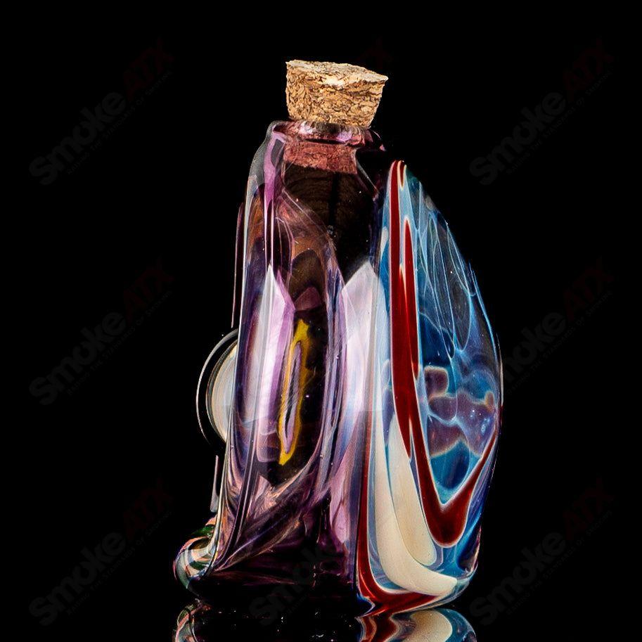 Dragon Eye Fumed Rig Set King Leo Glass - Smoke ATX