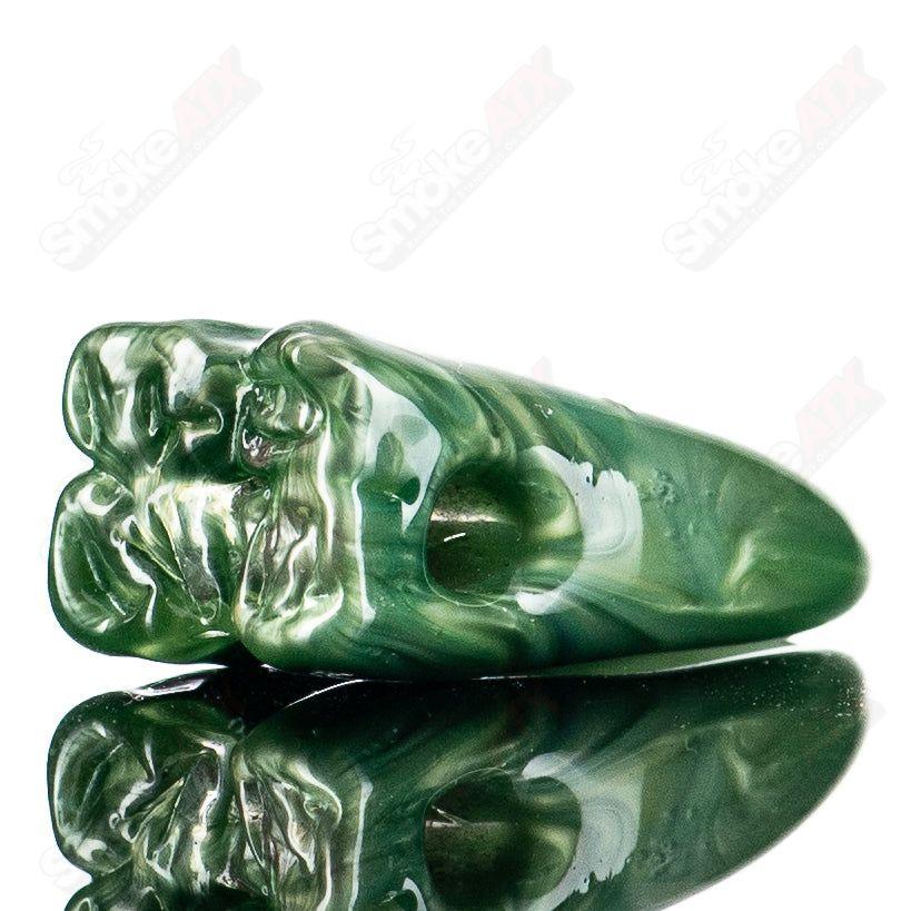 #1 Teeth Pendant Grime Glass