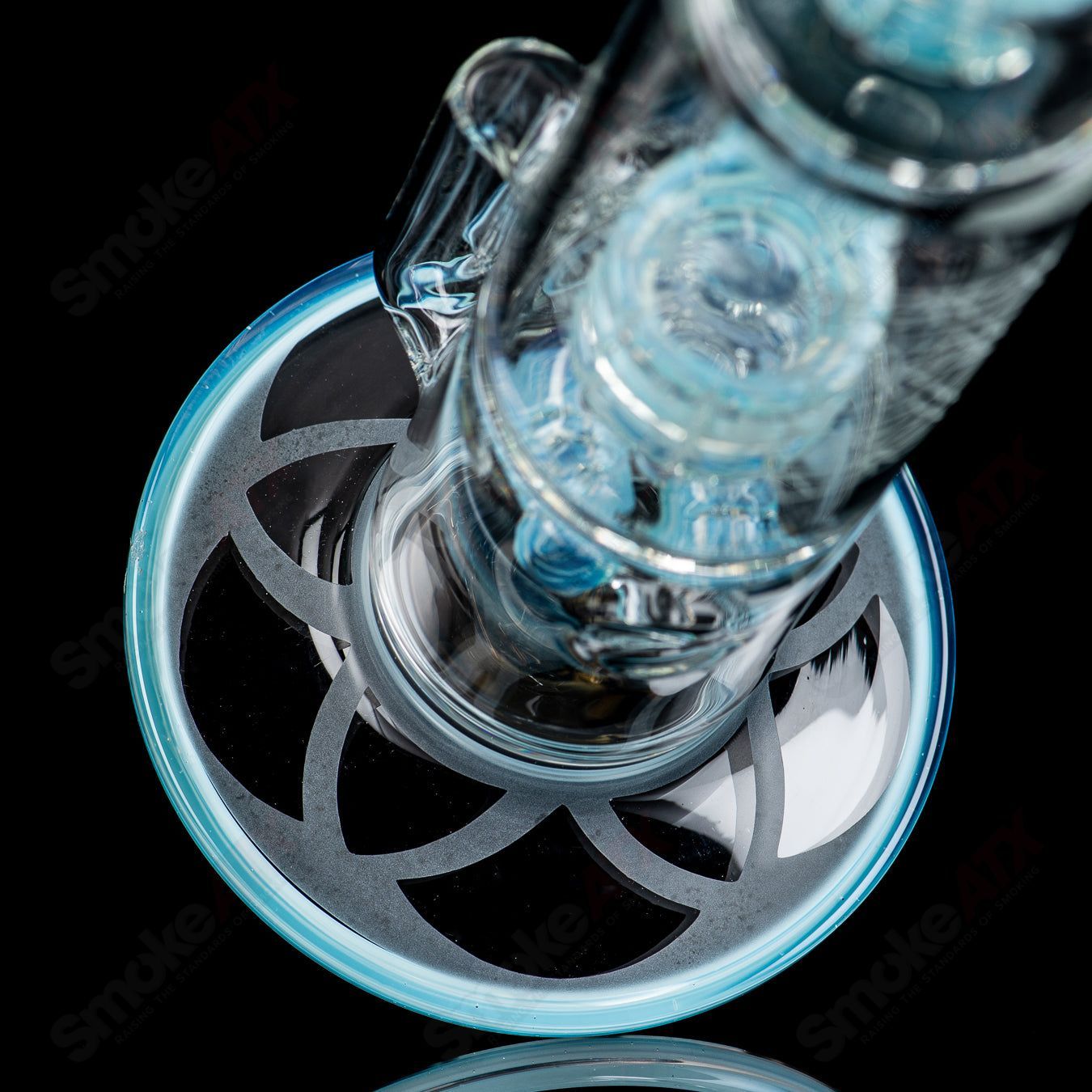 (Marina) 2x2 Fusion Perc Tube by Subliminal Glass