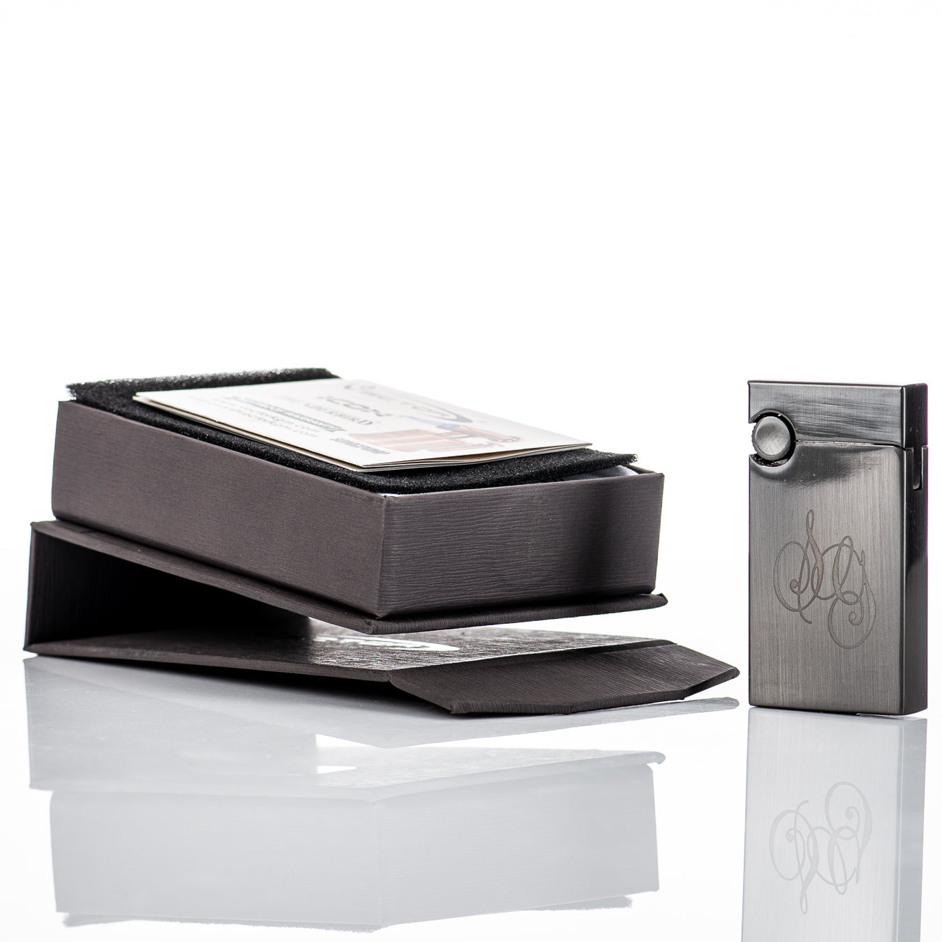 Vector Elite Torch Lighter Sovereignty Gunmetal Satin - Smoke ATX 