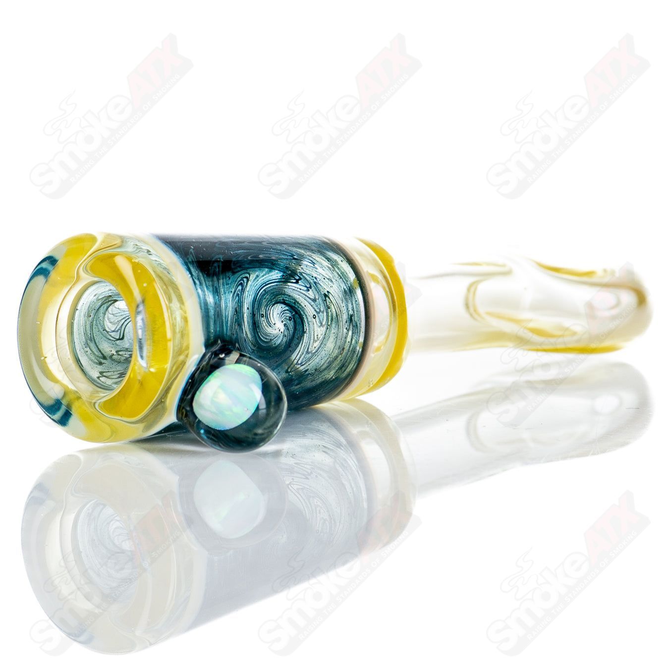 #2 Wig wag Chillim  by Kirkland Glassworks - Smoke ATX 