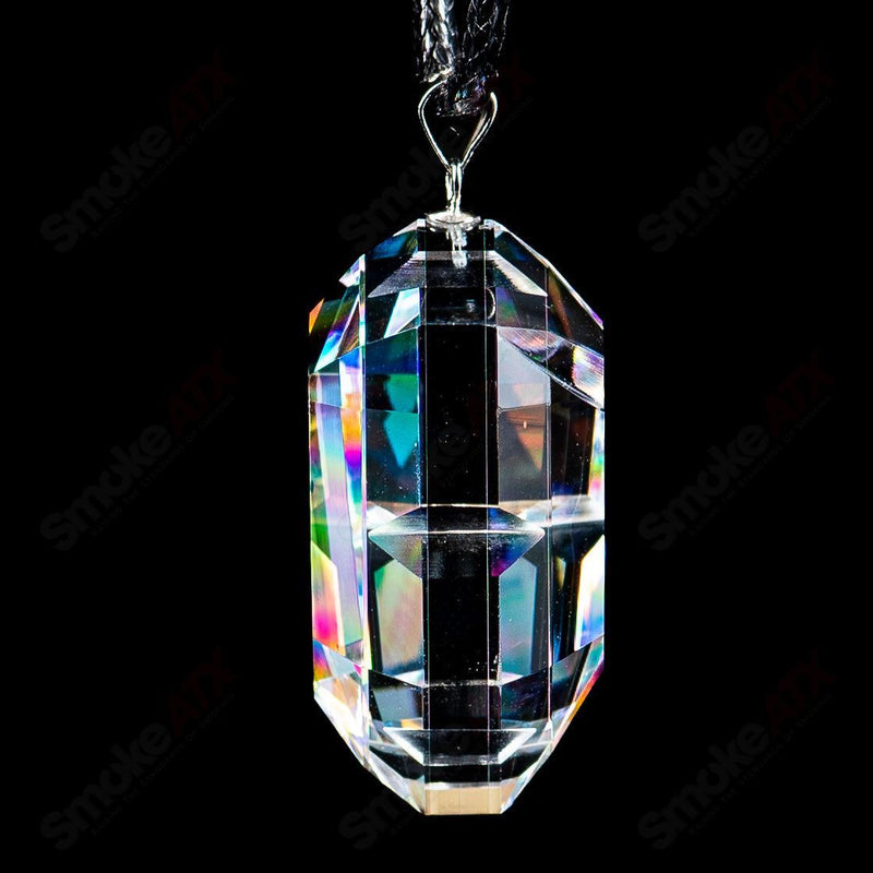 Dichro Arrow Head Faceted Pendant by Fatal Facets
