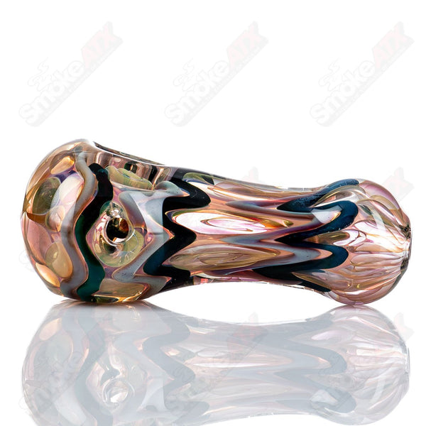 #12 Gold & Silver Fume I/O Spoon by Shane Smith - Smoke ATX 