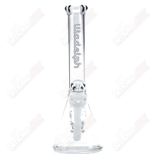 12" 5mm (White) Mini Beaker Illadelph - Smoke ATX 