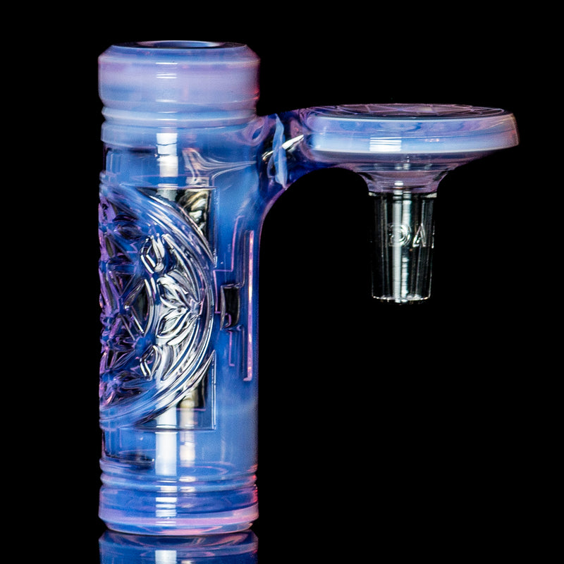 Shifty Merkaba Flower Dry Catcher Avant-Garde Glass - Smoke ATX