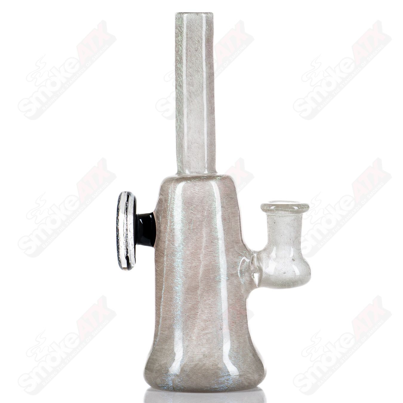 Dichro Bell Bottom  Mini Rig - Stackz - Smoke ATX