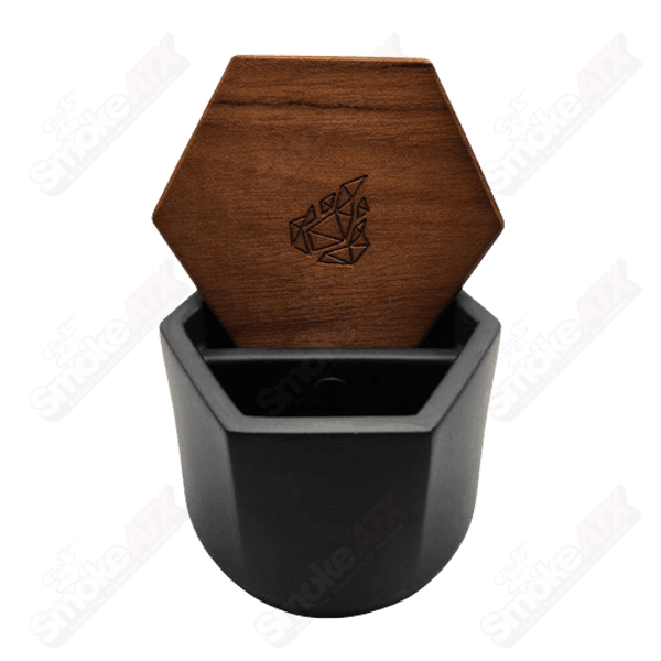 Malua Ceramic Stash Jar by BRNT Designs - Smoke ATX 