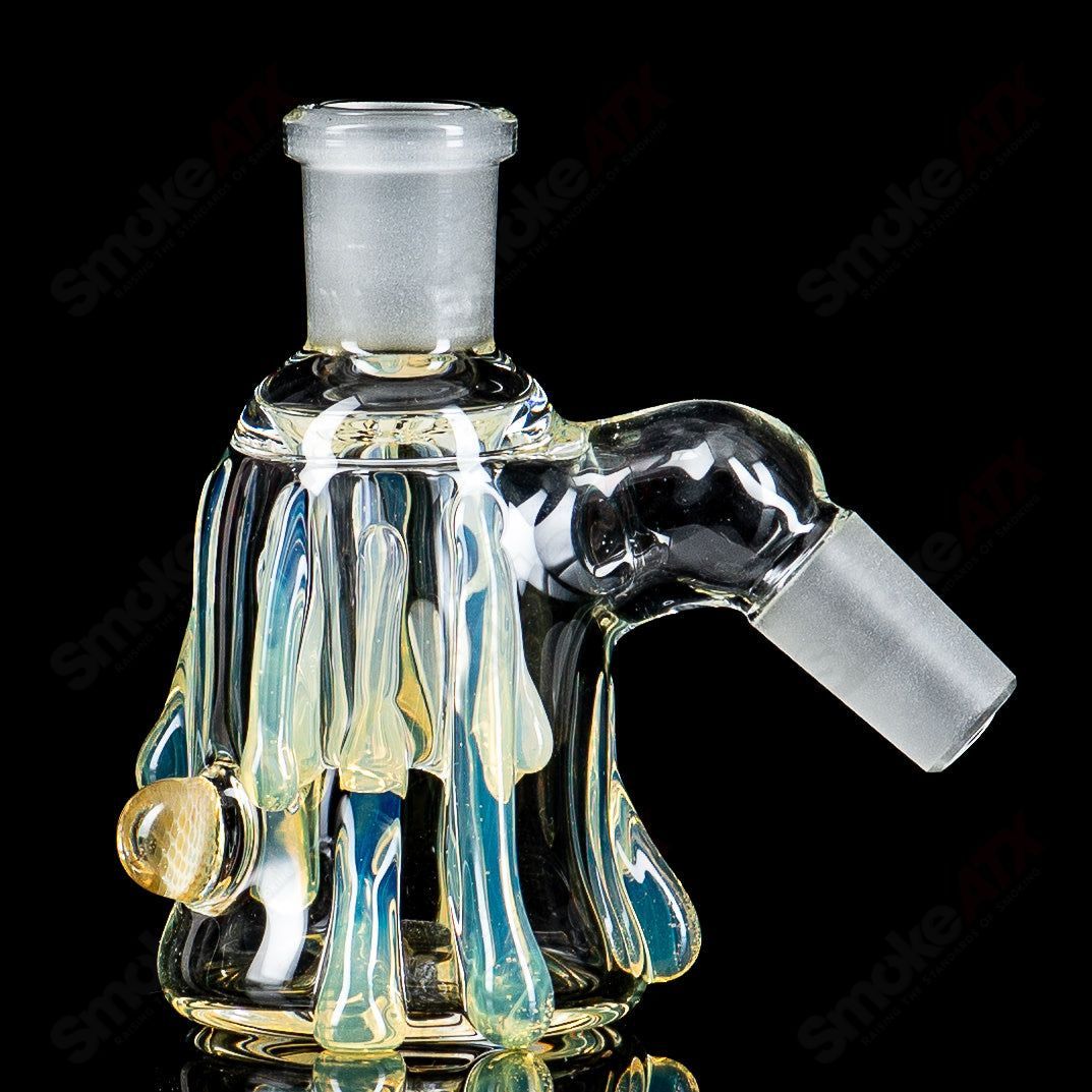 #2 14mm 45° Dripping Honey w/Honeycomb Millie Dry Catcher Joe P - Smoke ATX 
