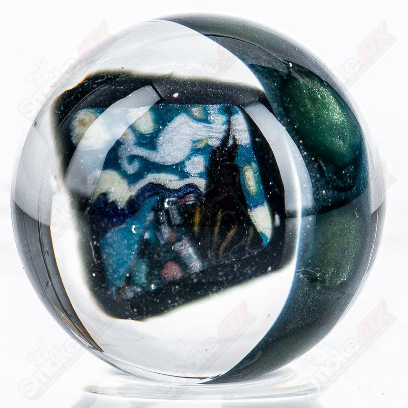 4pc Starry Night Slurper Set by Grimm Glass - Smoke ATX 