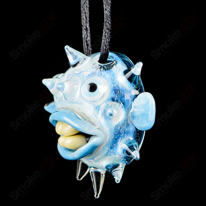 #3 Puffer Pendant Chadd Lacy Glass