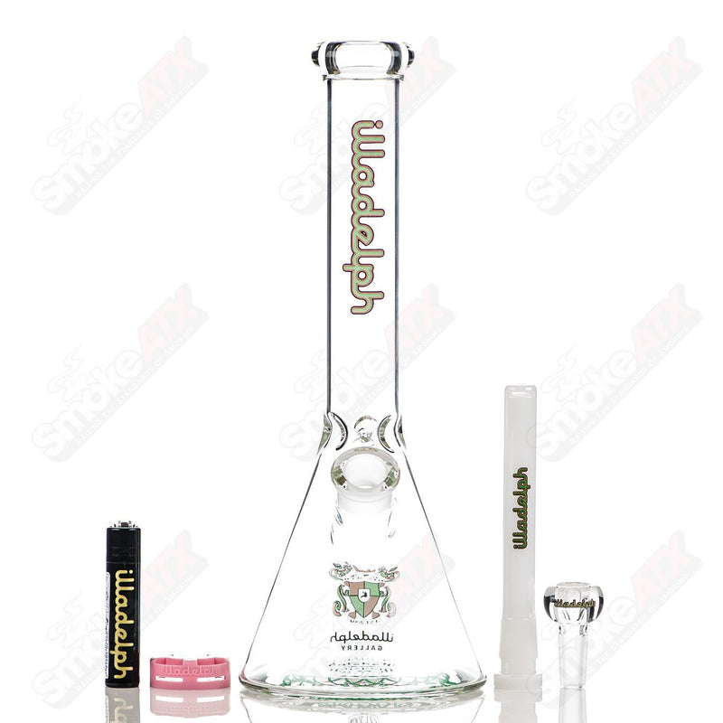 12" 5mm (Watermelon) Mini Beaker Illadelph - Smoke ATX