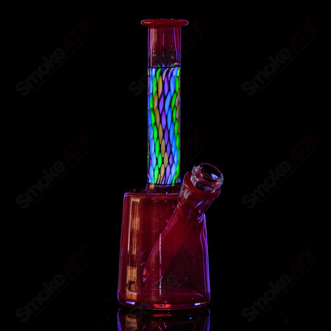 #1 UV Mini Rig BCM Glass - Smoke ATX