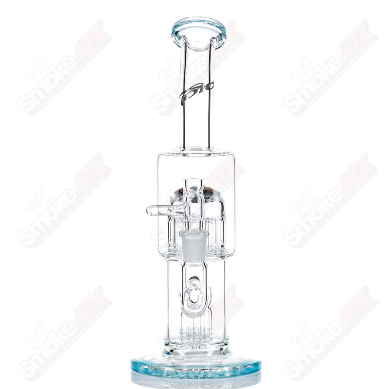 Double Micro 7/13 Arm Perc with Worked Sections by Toro Glass