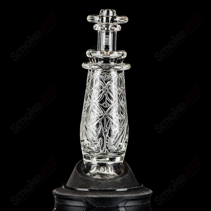 Clear Pear (Heart No.4) Peak Pro Top Avant Garde Glass - Smoke ATX