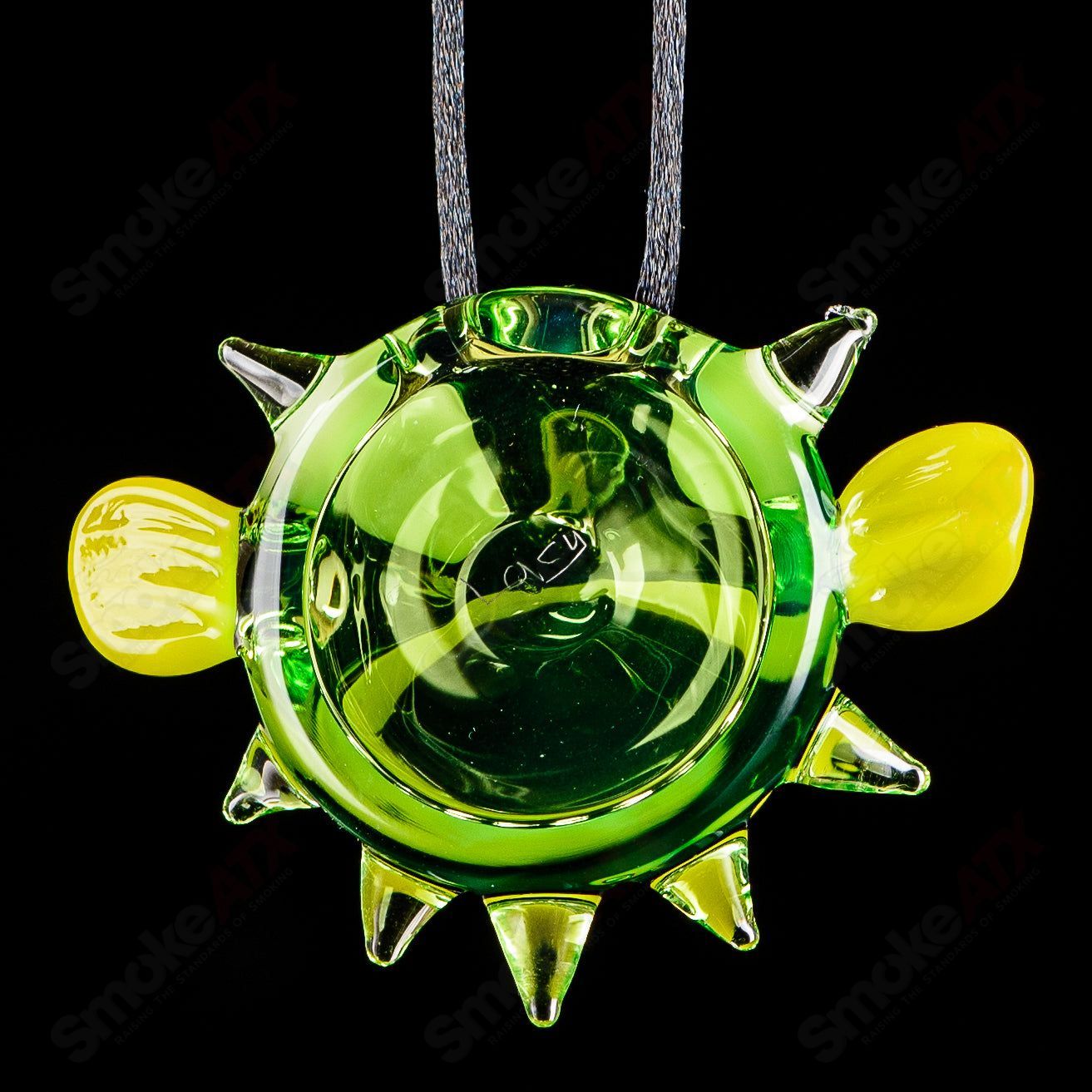 #2 Puffer Pendant Chadd Lacy Glass - Smoke ATX