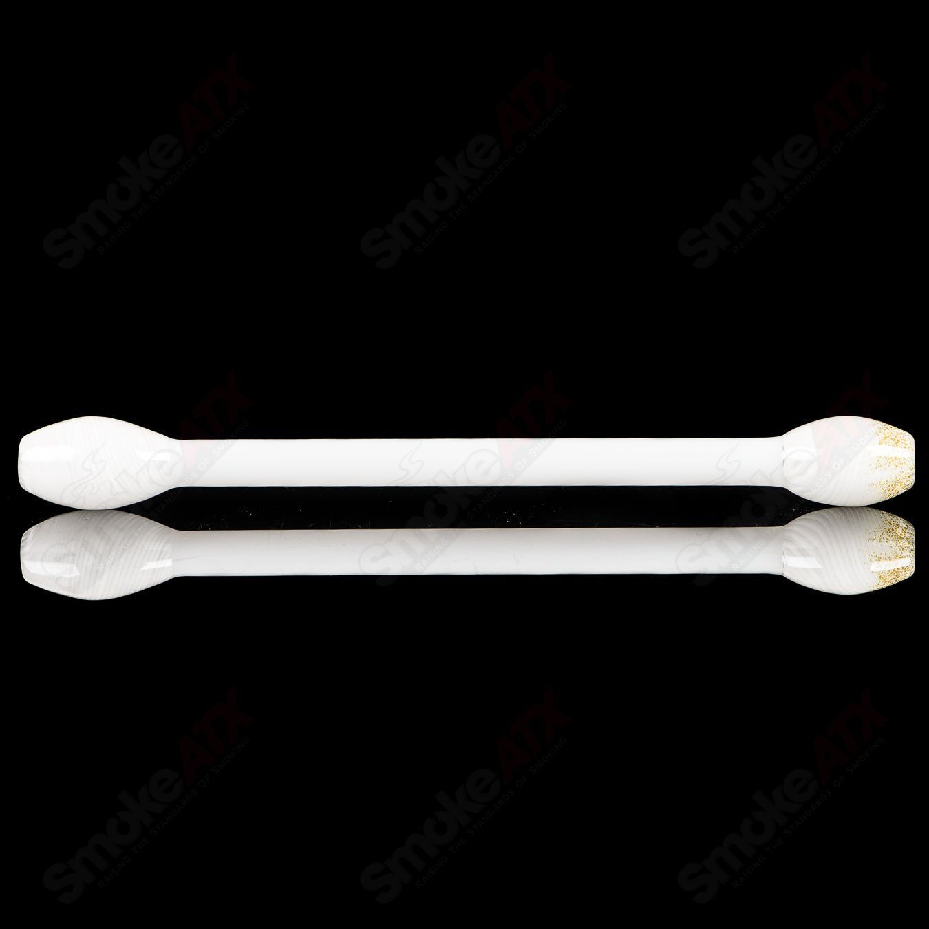 Bangin Mug w/ Gold Ruby Accent Bottom + Q - Tip Straw Surf Rat Glass - Smoke ATX