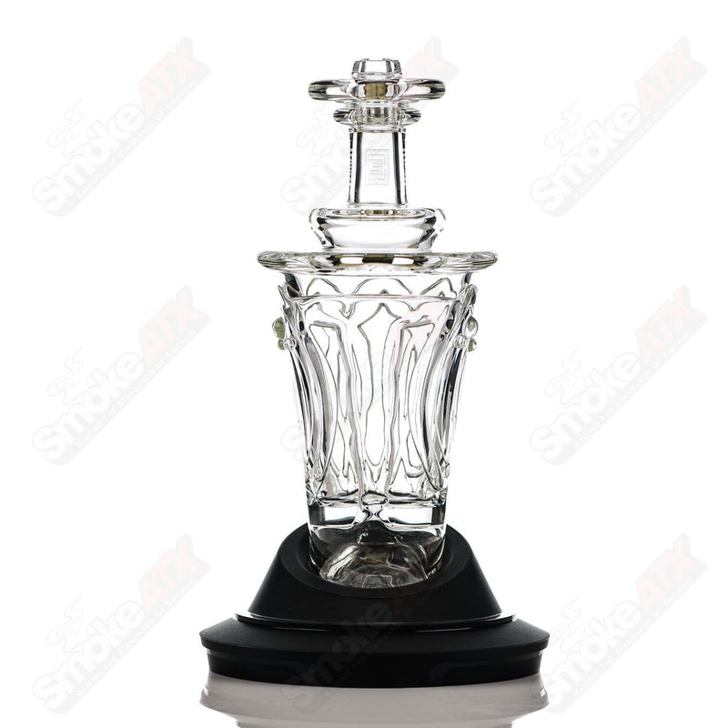 Clear Reverse Beaker Peak Pro Top Avant Garde Glass - Smoke ATX