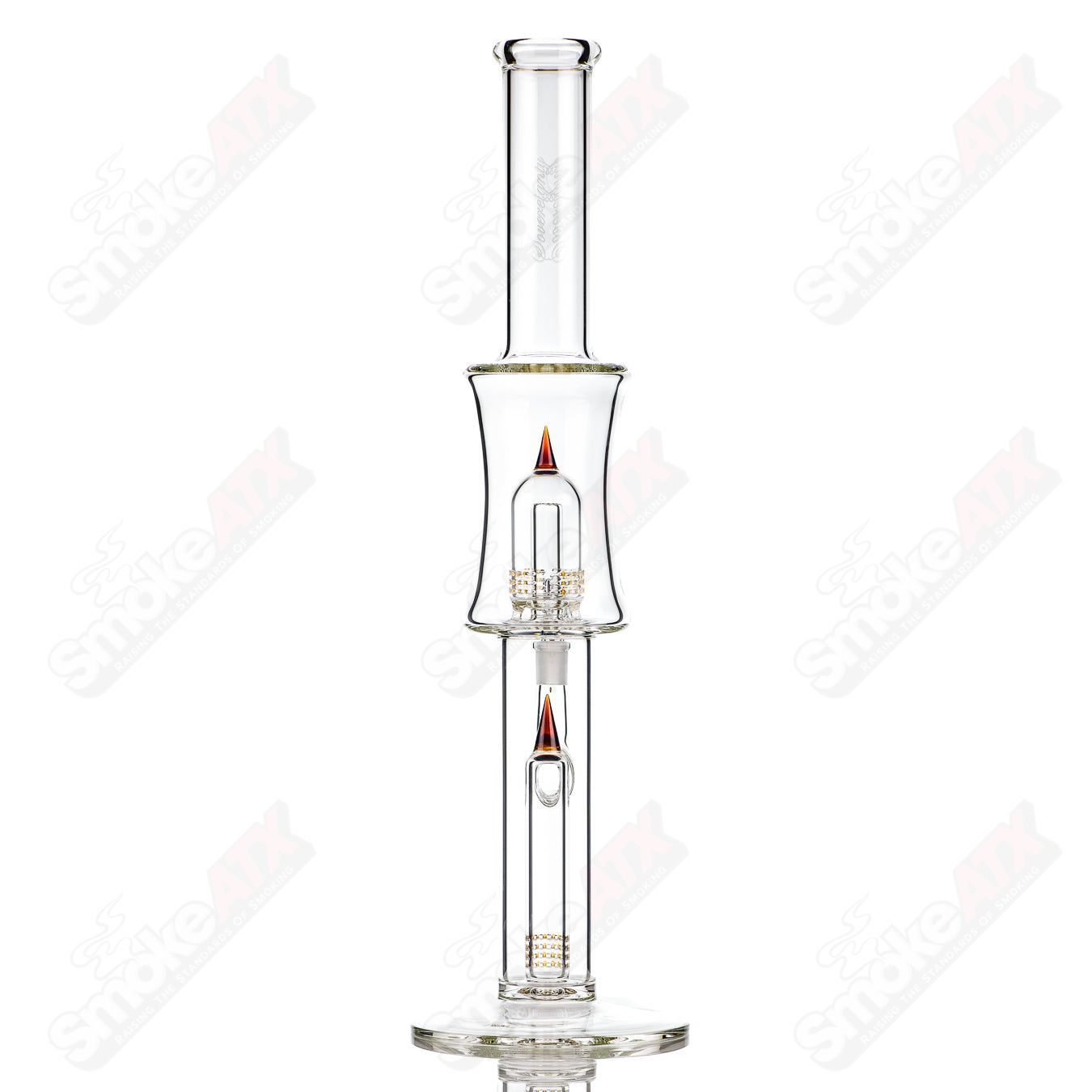 75mm Grid Dome Fixed 180 Minor Accent (Amber Purple) Sovereignty - Smoke ATX
