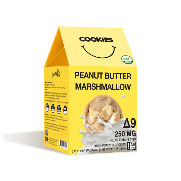 250mg D9 Peanut Butter Marshmallow Cookies Sweet Life by QWIN - Smoke ATX