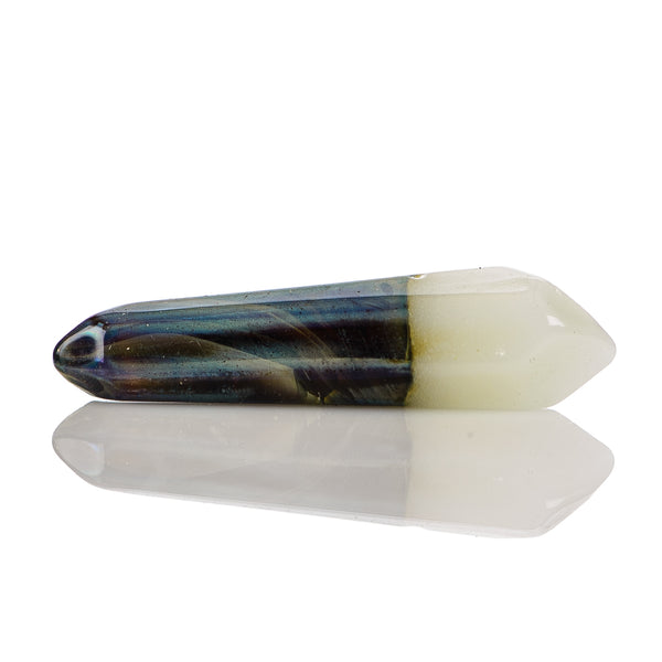 Marbled UV Terp Crystal w Green GLOW Top Accent Phil Siegel - Smoke ATX