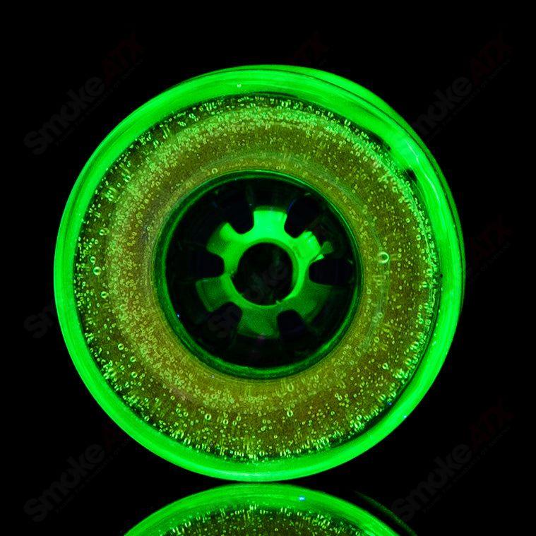 #4 14mm UV Color Elements Multi Hole Bowl Mobius - Smoke ATX