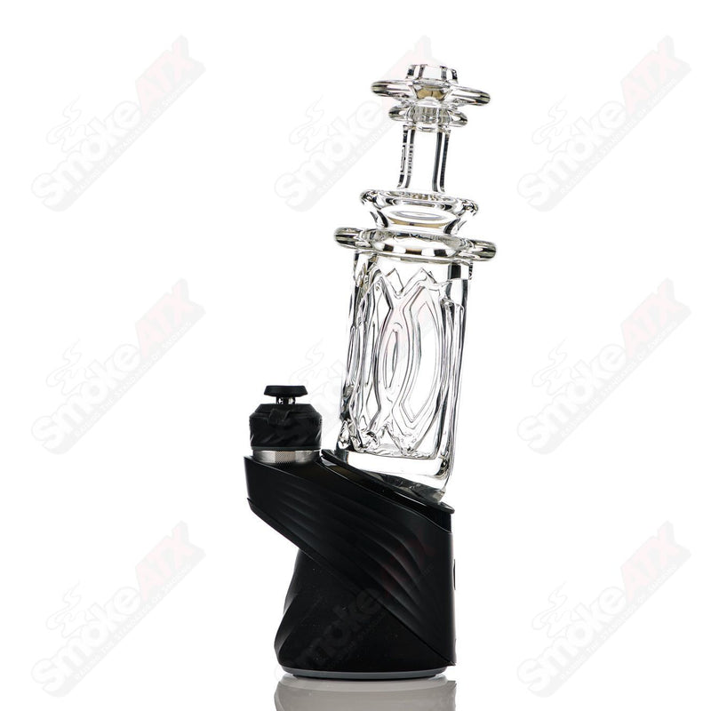 Clear Columnar Peak Pro Top Avant Garde Glass - Smoke ATX