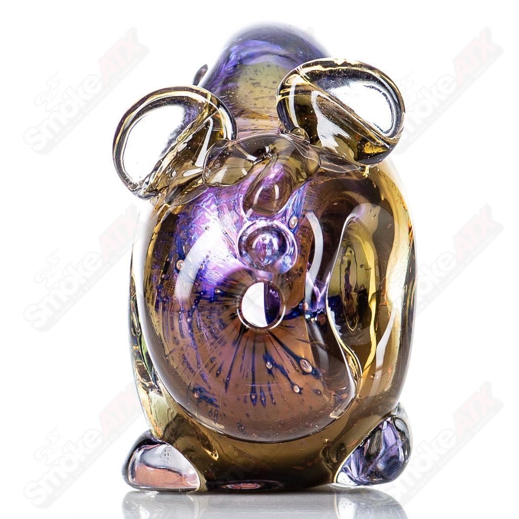 Bear Totem Pipe Glass by Nobody - Smoke ATX