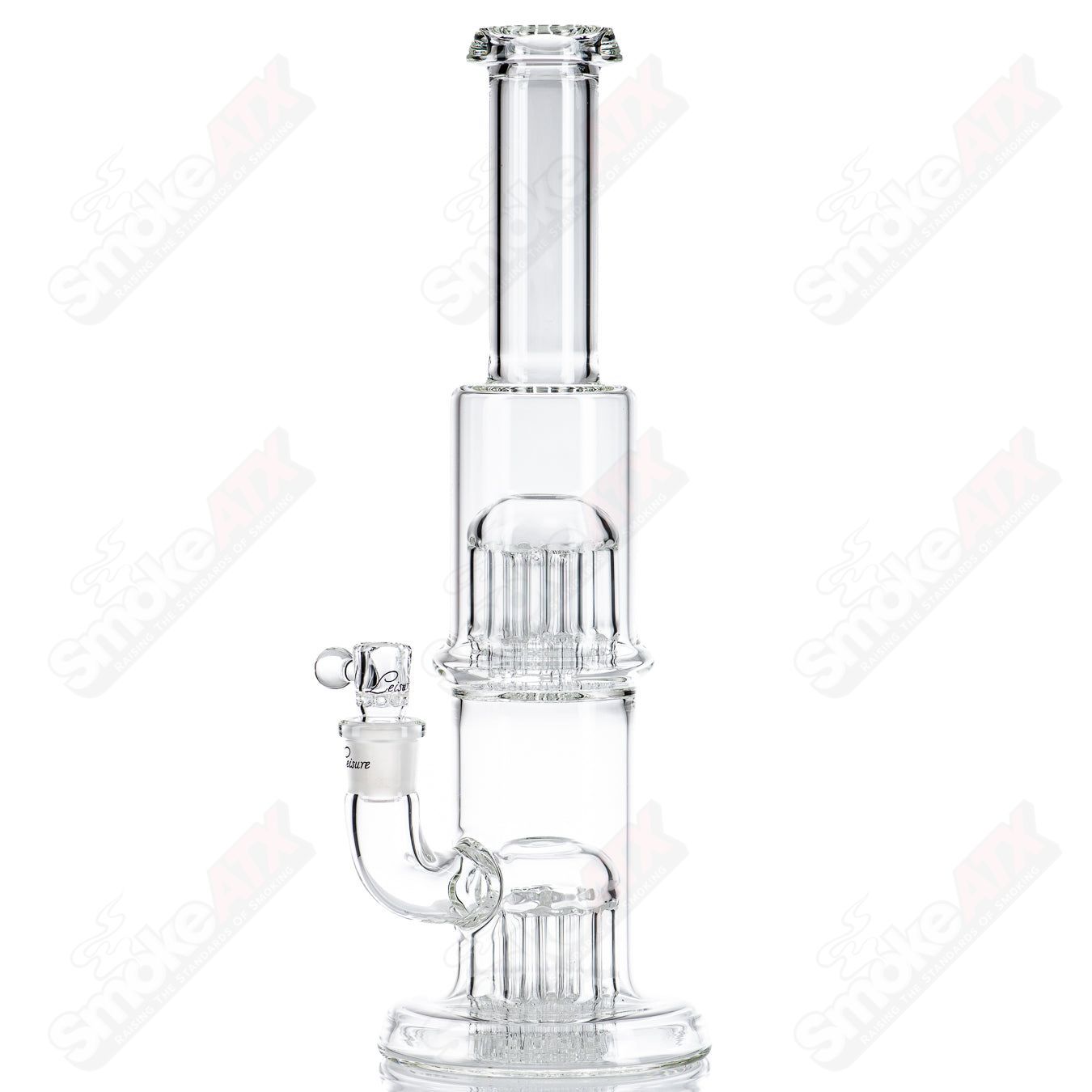 36/44 Flower Tube Leisure Glass - Smoke ATX 