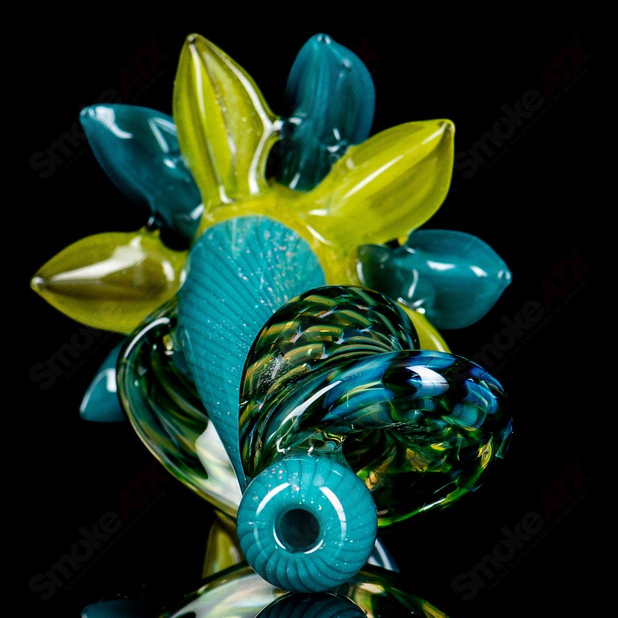 Lace Face x Dosh - Dichro Chillum - Smoke ATX 