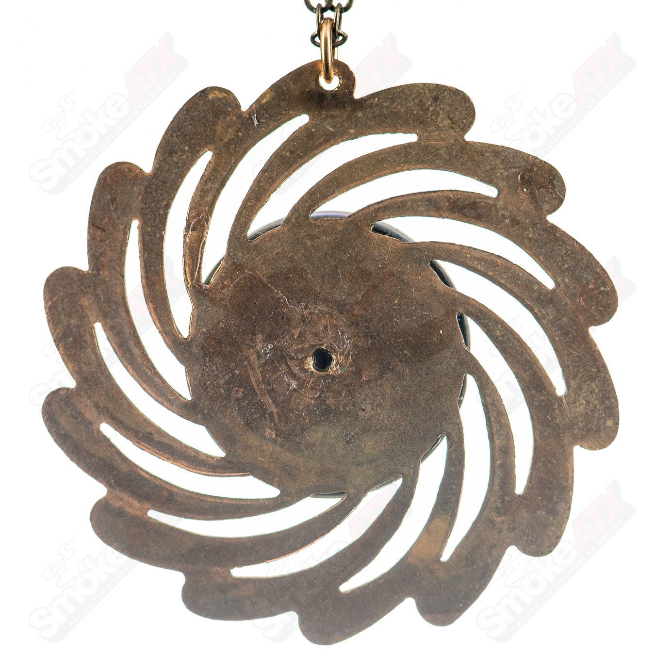 Brass Disk Pendant Chain Pake
