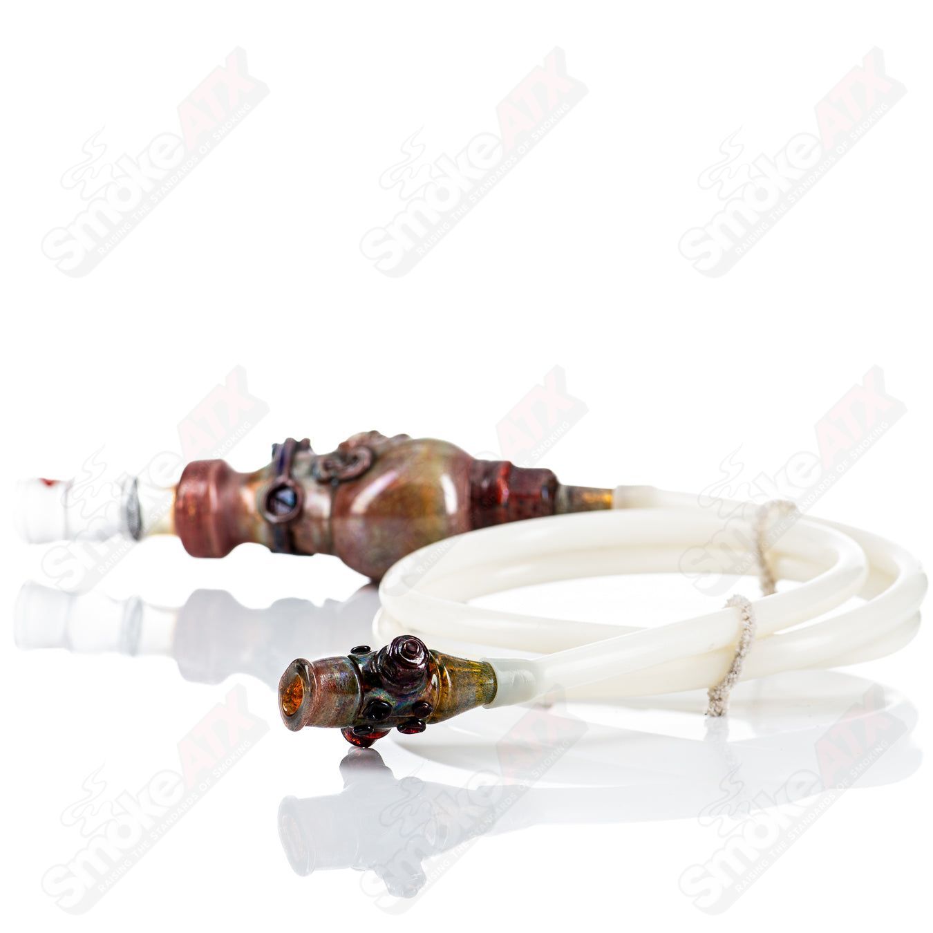 Vapor Brothers x Zach P Artist Series Punusher Head Vaporizer Whip - Smoke ATX 