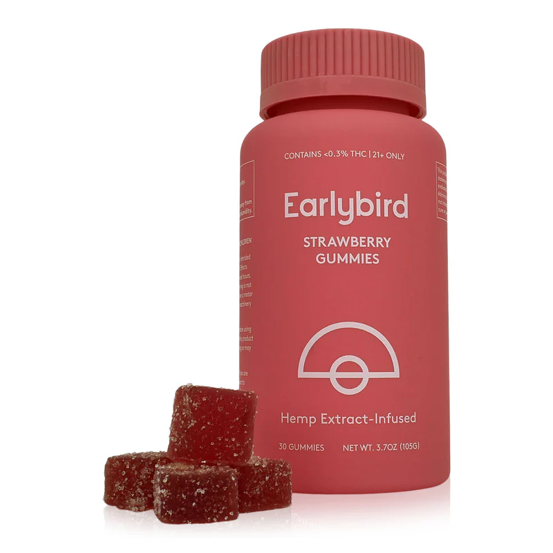 Strawberry Gummies 30ct Early bird - Smoke ATX 
