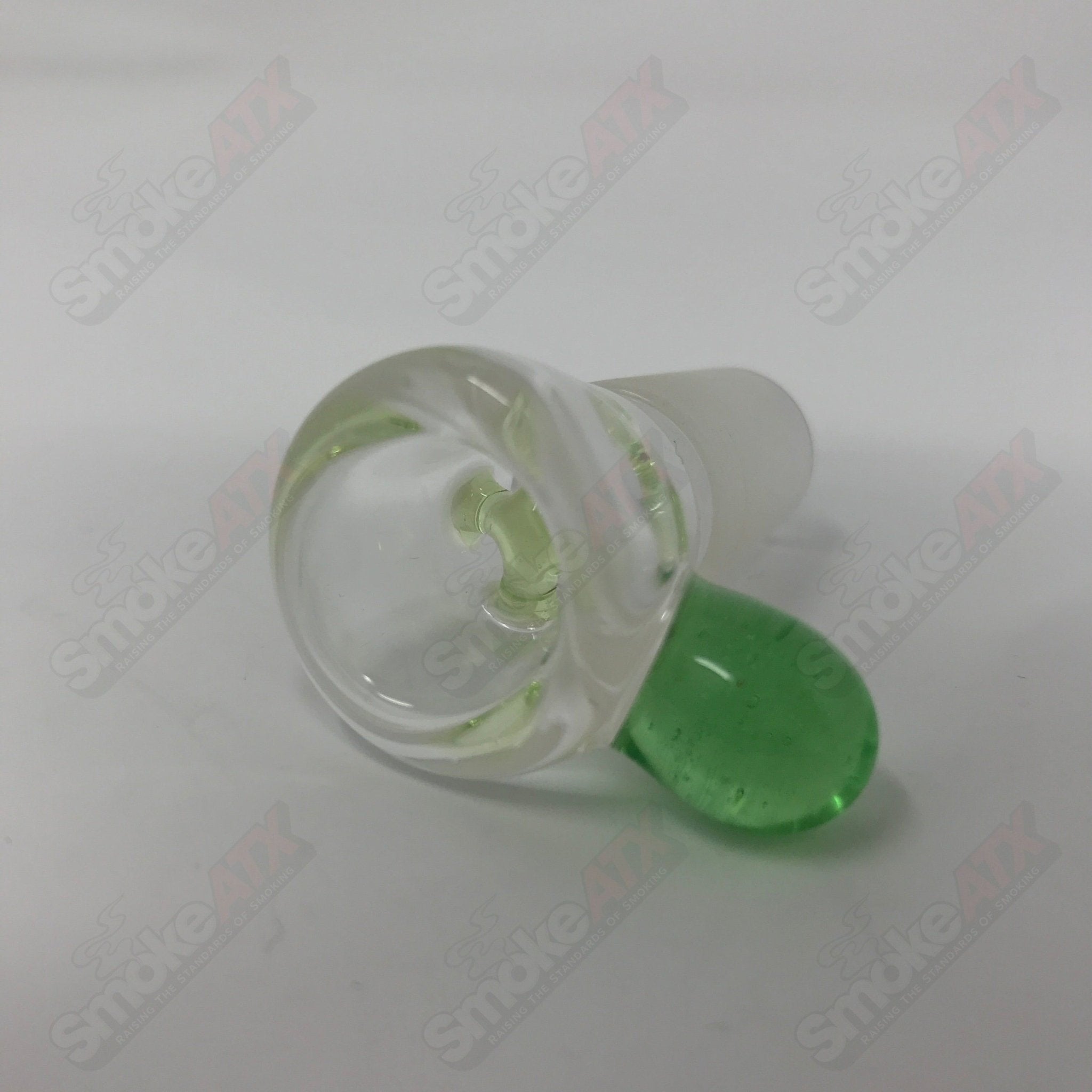 Black T Glass 18mm Partial Accent Slide 3 - Smoke ATX