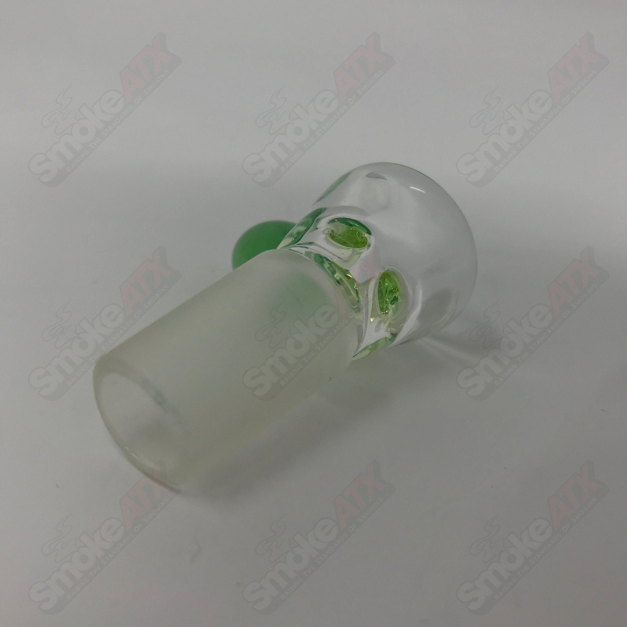 Black T Glass 18mm Partial Accent Slide 3 - Smoke ATX