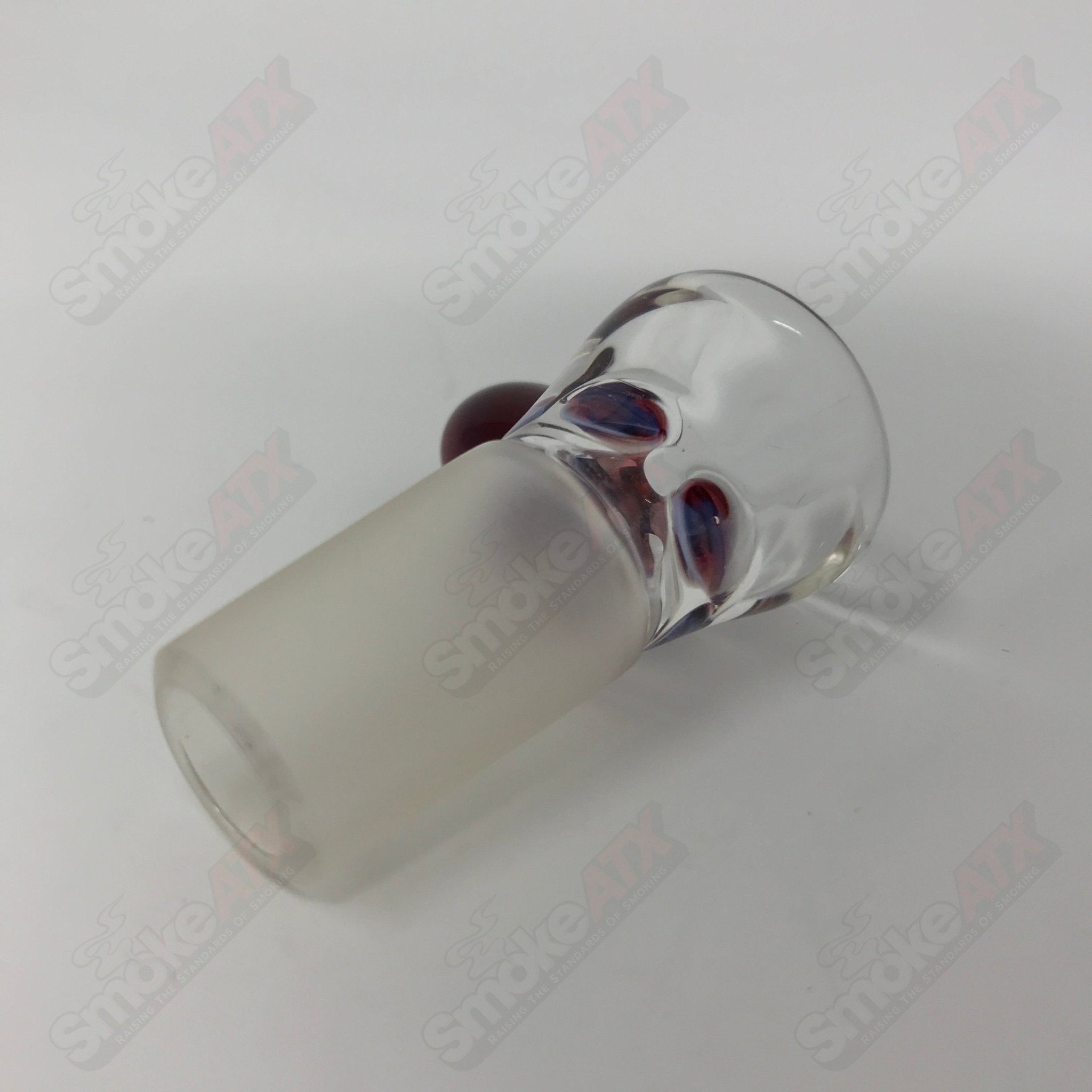 Black T Glass 18mm Partial Accent Slide 5 - Smoke ATX
