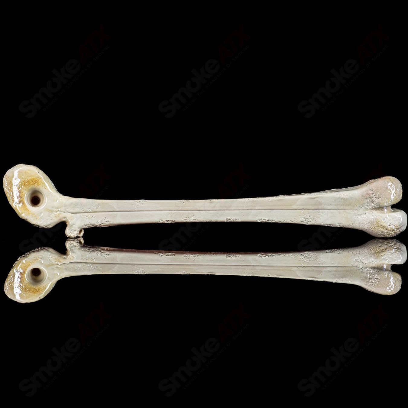 Bone Pipe Grime Glass - Smoke ATX