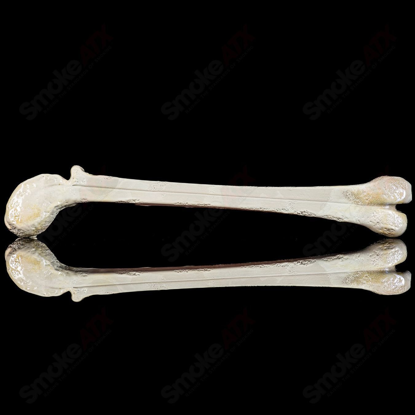 Bone Pipe Grime Glass - Smoke ATX