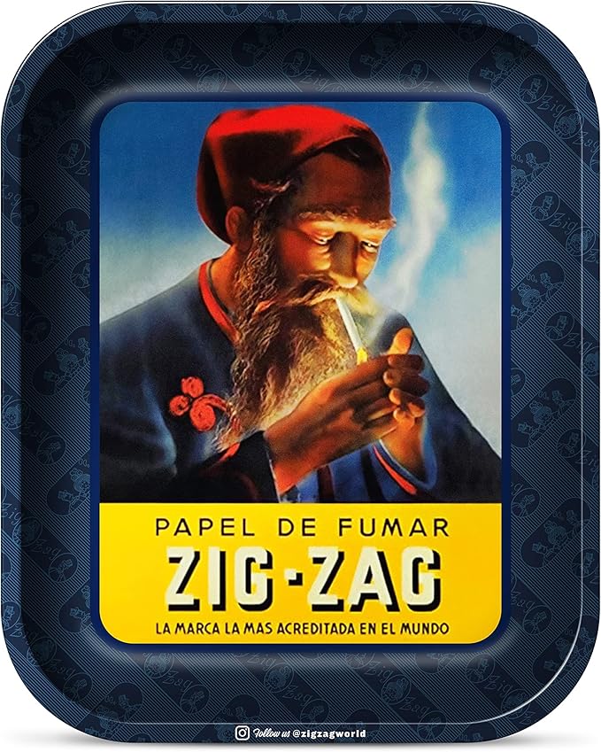 Large Rolling Tray Zig Zag